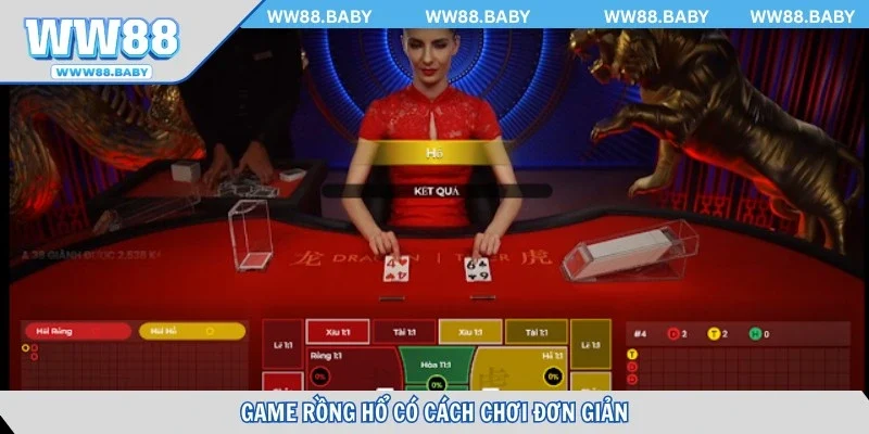 Game rồng hổ có cách chơi đơn giản