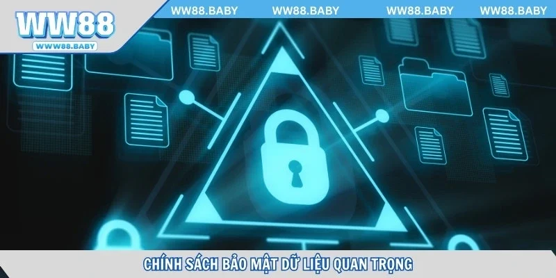 Chính sách bảo mật dữ liệu quan trọng
