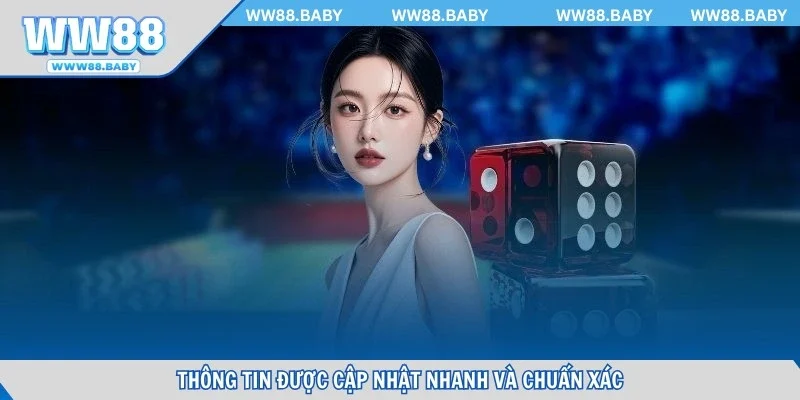 Thông tin được cập nhật nhanh và chuẩn xác